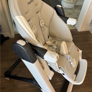 Cream Convertible High Chair